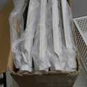 SNSLXH 5 Pack Stackable Closet Storage Basket, Multifunctional & Foldable Closet Organizer for Bathroom Kitchen Laundry Room Wardrobe Storage, Space-Saving Clothes Storage Drawer Organizer, White