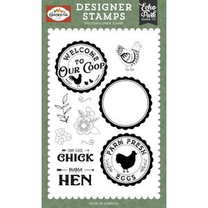 Chickens: Farm Fresh Seal Stamp Set