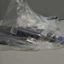 Masthome Microfiber Mop, Large Surface Flat Mop with 5 Reusable Pads, Hardwood Floor Mops for Dry and Wet Use, Microfiber Mops for Floor Cleaning-1 Cleaning Scraper Included (Blue White)