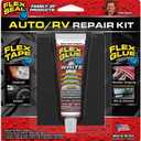 Flex Seal Auto/RV Repair Kit, Super Strong, Waterproof, Rubberized, UV Resistant, Car, Truck, Motorcycle, Seal and Patch, Bond and Repair, Quick Fix for Rips and Tears