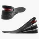 ERGOfoot Height Increase Insoles for Men Women, Adjustable Invisible Shoe Lifts & Height Boosters, Fits Dress Shoes & Casual Footwear - Height Increase Soles & Inserts