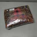 Arvilhill Mens Fleece-Lined Christmas Sweatshirts Raglan Vintage Classic Graphic Pullover (S-3XL) (Brown, XXL)