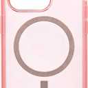 OtterBox iPhone 13 Pro (Only) - Symmetry Clear Series+ Case - Translucent Clear Rose - Ultra-Sleek - Snaps to MagSafe - Raised Edges Protect Camera & Screen - Non-Retail Packaging