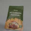 Mushroom Matcha with 6 Adaptogenic Mushrooms and Ceremonial-Grade Matcha, MCT Oil, Coconut Milk Powder for Better Energy, Focus, Digestion and Immunity, 30 servings (EXP 08/01/27)