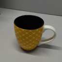 DOWAN Coffee Mugs Set of 6, 16 oz Large Porcelain Mug, Ceramic Tea Cups with Handle for Men Women, Mug Gift Set, Housewarming Wedding Gift (Vibrant Color)