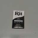 Rit All-Purpose Powder Dye, Black (42809) (1-1/8 oz (Pack of 1))