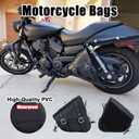 Motorcycle Saddle Bags Synthetic Leather Motorcycle Solo Swing Arm Bag Waterproof
