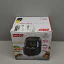 Dash Digital Tasti-Crisp Air Fryer - Compact Electric Digital Fryer With Auto Shut-Off Feature - Ideal for Small Spaces - AirCrisp Technology - 2.6 Quarts - Black