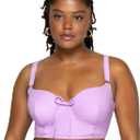 Smart & Sexy Women's Swimwear Underwire Bikini Top  Lightly Lined for Comfort and Shape (34DDD)
