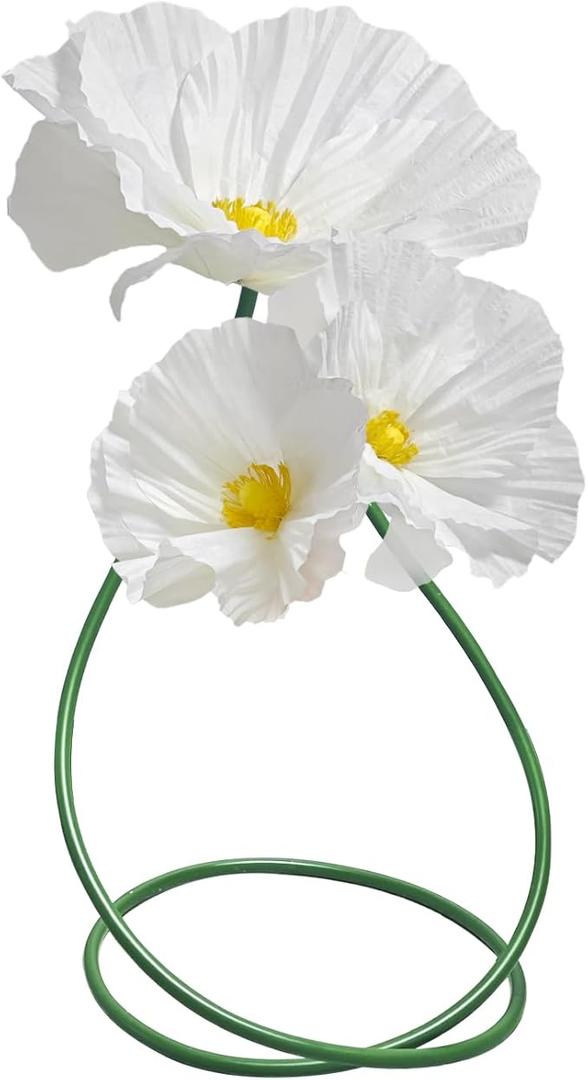 Wedding Giant Flowers Decorations, Large Paper Flowers, Artificial Flower Art Wall Decoration for Reception Banquet Outdoor Ceremony Church Spring Wedding Arrangements 3 Pack (Yellow)