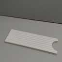 Faucet Mat for Kitchen Sink  Diatomite Drying Stone Mat & Sink Protector, Prevent Moisture  Sink Splash Guard Water-Absorbing Stone Tray for Bathroom Counter [Light Grey,23.6" x 3.9"]