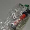 Hand Fuel Transfer Pump with Leakproof Clamps - Versatile Manual Siphon for Gasoline, Oil, Diesel, Antifreeze, Emergency Use for Car/Lawn Mower/Motorcycle/RV, Includes 3/4" NPT Brass Connector