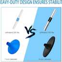 2 PCS Boat Cover Support Poles,Height Adjustable Aluminum Telescoping Pole,Premium Boat Cover Support System