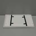 Segbeauty 12x6 Sink Caddy, Large Bathroom Tray Stone Drying Mat with Handle, Fast Drying Diatomaceous Earth Vanity Tray, Water Absorbent Countertop Organizer Bathroom Soap Holder Sink Organizer White