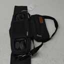 Momcozy Universal Stroller Organizer with Insulated Cup Holder Detachable Phone Bag & Shoulder Strap, Fits for Stroller like Uppababy, Baby Jogger, Britax, BOB, Umbrella and Pet Stroller (Black)
