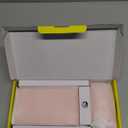 Mini Rechargeable Foldable Bluetooth Keyboard and Mouse Combo, Portable (Sync Up to 3 Devices), Ultra-Slim Travel Folding Keyboard for iPhone iPad Mac Android Windows iOSPink