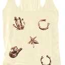 Women Cowgirl Tank Top: Western Rodeo Graphic Tee Summer Vintage Round Neck Racerback Tank Tops S