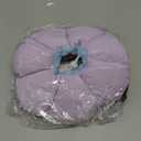 Cat Cone Collar,Cute Waterproof Cat Recovery Collar,Anti-Bite Lick Wound Healing Safety Elizabethan e Collar for Cats,Purple Flower All-Season Style