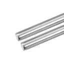 MECCANIXITY Fully Threaded Rod M16 x 150mm 2mm Thread Pitch 304 Stainless Steel Right Hand Threaded Rods Bar Studs 2 Pack