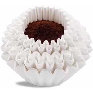 Coffee Filters 8-12 Cup, 7.875 inch x 3.25 inch, 200 Count Basket Coffee Filters, White Disposable 8 to 12 Cup Coffee Filter Paper