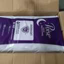 Poise Overnight Incontinence & Postpartum Pads for Bladder Leaks, 8 Drop Extra Coverage, 72 Count (2 Packs of 36)
