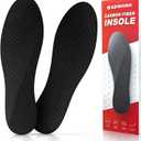 Carbon Fiber Insoles, Carbon Fiber Foot Plate 1 Pair Rigid Shoe Insert Support Turf Toe, Foot Fractures, Morton Extension, Hallux Rigidus and Limitus - Alternative to Post Op Shoe (11.22"-Men's 11-11.5/Women's 12-12.5,285mm)
