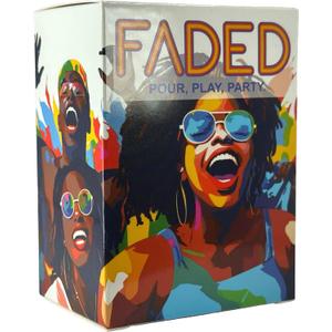Kinfolk Faded Hilarious Drinking Game for Adults, The Ultimate Party Card Game to Elevate Any Gathering with Friends and Fun, Funny and Competitive for House Parties or Bachelor Nights