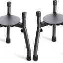 Elevated Dog Bowls [ 2 Pack ], Adjustable Metal Raised Raised Dog Bowl Stand for Medium & Large Dogs, Adjustable Wide 6.3"-10.2",3 Height Adjustment(Bowl Not Included)