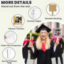 12 Pcs Sublimation Graduation Fans Blank 12"x8", MDF Sublimation Grad Fans Sign, Wood 2026 Graduation Blanks Bulk for DIY Photo Gifts Picture Frame Ceremony Party Decor (Style Grad)