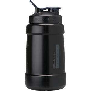 BlenderBottle Hydration Koda V1.5, Half Gallon Water Bottle, 74-Oz, Full-Color Black