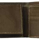 Timberland Men's Genuine Leather Passcase Security RFID Wallet (Dark Brown)