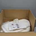 VOYOCHT Boat Fender White Boat Fender Bumper Pack of 4 and Pump to Inflate (8.5 x 27 inches)