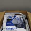 VEVOR Sliding Tub Transfer Bench with 360 Degree Swivel Seat, Height Adjustable Bathtub Transfer Bench with Armrest & Safety Belt, Non-Slip Rotating Shower Chair for Elderly Disabled, 400LBS Capacity