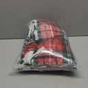 G Lake Christmas Plaid Throw Blanket Green Red Super Soft Faux Cashmere Blankets with Tassels for Couch Sofa Halloween Home Decor 50" x 60" (Xmas)