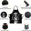 Apron Home Kitchen Cooking Baking Gardening for Women Men with Pockets, apron waterproof 32x28 inch