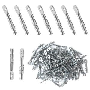 40Pieces Tie Wire Eye Bolt Galvanized Carbon Steel Concrete Wall Anchor Heavy Duty Fastener Expansion Wedge Anchor for Ceiling Joists Hanging Hammocks Swing Chairs(ExpensionScrew, 40)