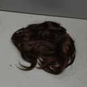 Kaneles Mullet Wigs for Men 70s 80s Costumes Mens Brown Fancy Party Accessory Cosplay Hair Wig