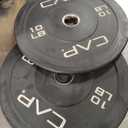 CAP Barbell Rubber Olympic Bumper Plate, Set of 2, 10 lbs