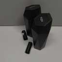 Car Trash Can, 2 Pack Car Trash Bin with Lid, Car Accessories for Women Interior, Car Garbage Can with Additional 2 ABS Hooks and 60pcs Trash Bags, Suitable for Home, Office, Car Organizer, Black