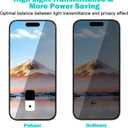 PEHAEL 3+3 Pack for iPhone 16 Pro Privacy Screen Protector with Camera Lens Protector Full Coverage Anti-Spy Tempered Glass Film 9H Hardness Easy Installation Bubble Free [6.3 inch]