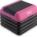 Circuit Fitness Non-Slip Step solution 16"x16", 4 Risers