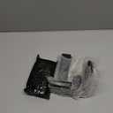 Goovilla Shelf Bracket, Heavy Duty Floating Shelf Brackets 6 inch Long, 6 Pack Brackets for Shelves, Black Coated Metal Wall Shelf Support Brackets with 1/5 Inch Thick and 160 lb. Load Capacity