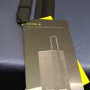 LEVEL8 Trunk Luggages, 28 Inch Luggage with Spinner Wheels, Luminous Textured Checked Large Hard Shell Lightweight with Tsa Lock, Navy