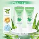 Aloe Vera Gel Bulk Mini Natural Aloe Vera Lotion 1 Fl Oz (Pack of 10)