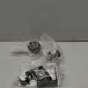 Decopolitan 5/8" Facet Ball Curtain Rod Set, 26 inches to 48 inches, Vintage Bronze