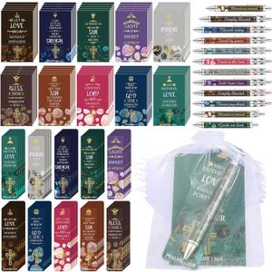 Yeaqee 200 Pcs Christian Gifts Set Include 50 Bible Verses Bookmarks Book Markers 50 Ballpoint Pens 50 Bible Notebooks 50 Organza Bags Colorful CNA Week Gifts Bulk for Church Women Yeaqee 200 Pcs Christian Gifts Set Include 50 Bible Verses Bookmarks Book Markers 50 Ballpoint Pens 50 Bible Notebooks 50 Organza Bags Colorful CNA Week Gifts Bulk for Church Women