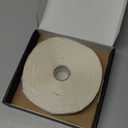 LLPT Butyl Tape White 1 Inch x 33Ft Tight Seal for Leak Proof EPDM RV Repair Window Glass Boat Sealing Roof Pipe Patching(WST233)