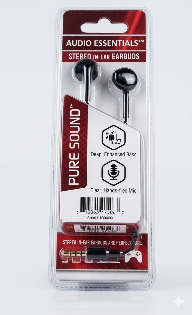 2 Packs Digital Wireless Gear Earbuds