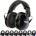 Dr.meter Noise Cancelling Headphones for Adults Kids, 31dB Hearing Ear Protection Earmuffs Kid Autism Sensory, Adjustable Noise Reduction Safety Ear Muffs for Lawn Mowing, Yard Work, Gun Range