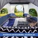 UNP Cube Tent for Camping, 10x10 Pop Up Canopy Attachment, 10132CTDB